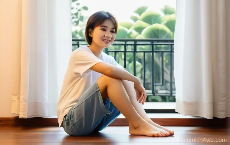 미니멀리즘 경제학의 도구와 기술 - **A Serene Minimalist Sanctuary:**
A young Vietnamese woman, in her late 20s, with short, neat h...