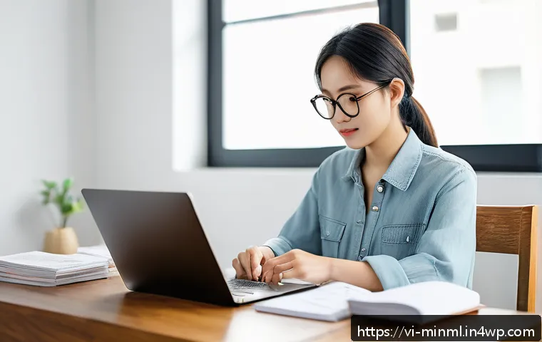 미니멀리즘 경제학과 소득 불평등 - A modern Vietnamese young adult sitting at a minimalist wooden desk in a bright, airy apartment, tho...